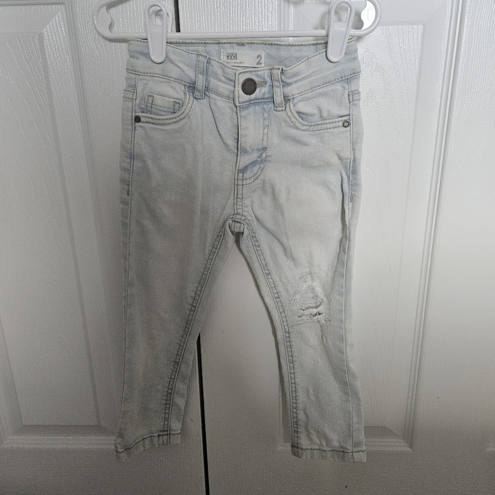 Toddler Boy Distressed Denim Jeans